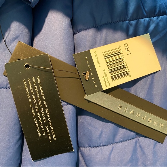 Vintage SJ Y2K Convertible Puffer Coat Size L - Picture 14 of 14